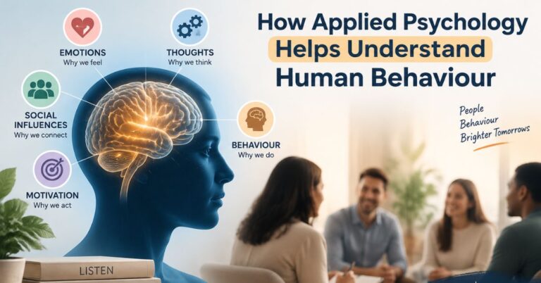 How Applied Psychology Helps Understand Human Behaviour